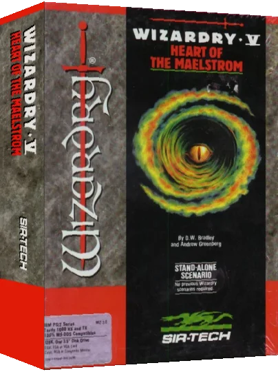 Wizardry 5 - Heart Of The Maelstrom — box-3D (US)