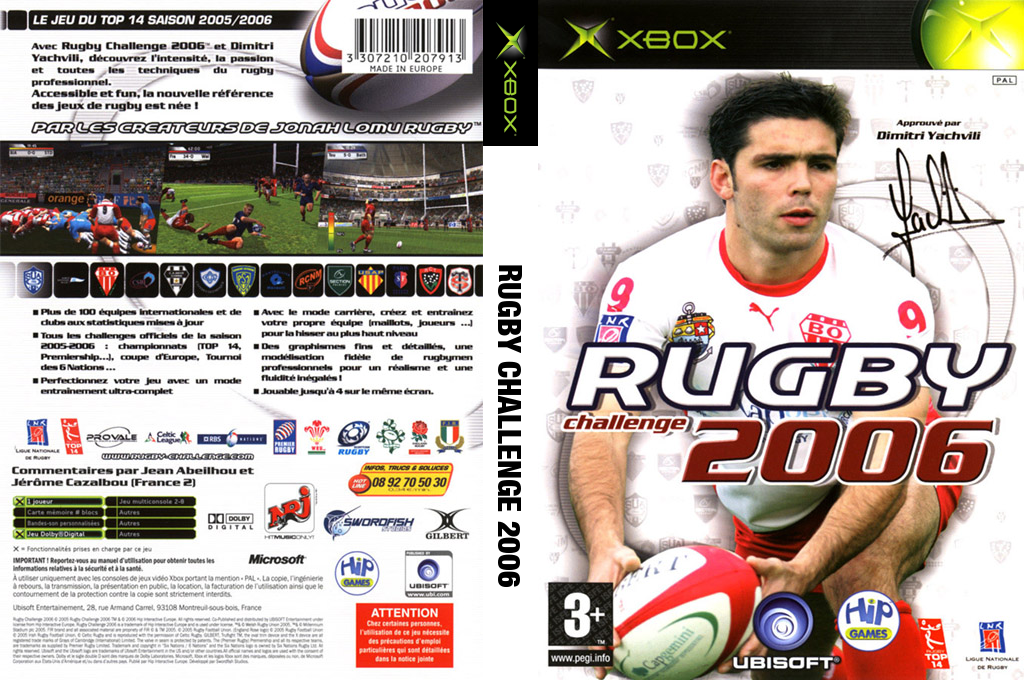 Rugby Challenge 2006 — box-texture (FR)