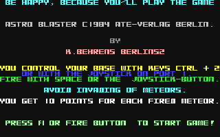 Astro Blaster — sstitle (WOR)