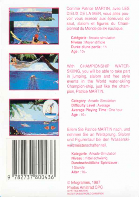 Dieux De La Mer, Les — box-2D-back (WOR)