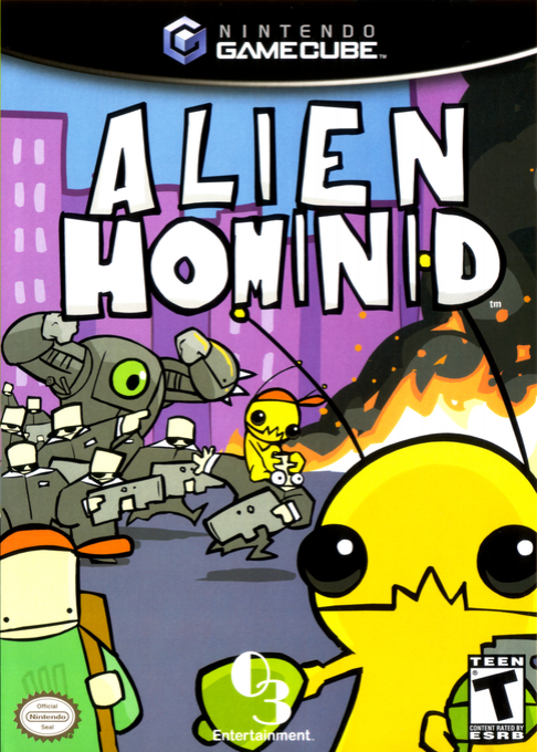 Alien Hominid box art