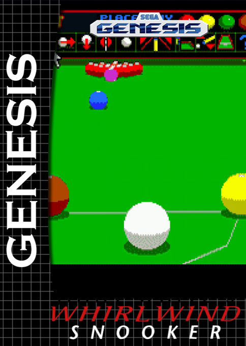 Jimmy White's Whirlwind Snooker — box-2D (SS)