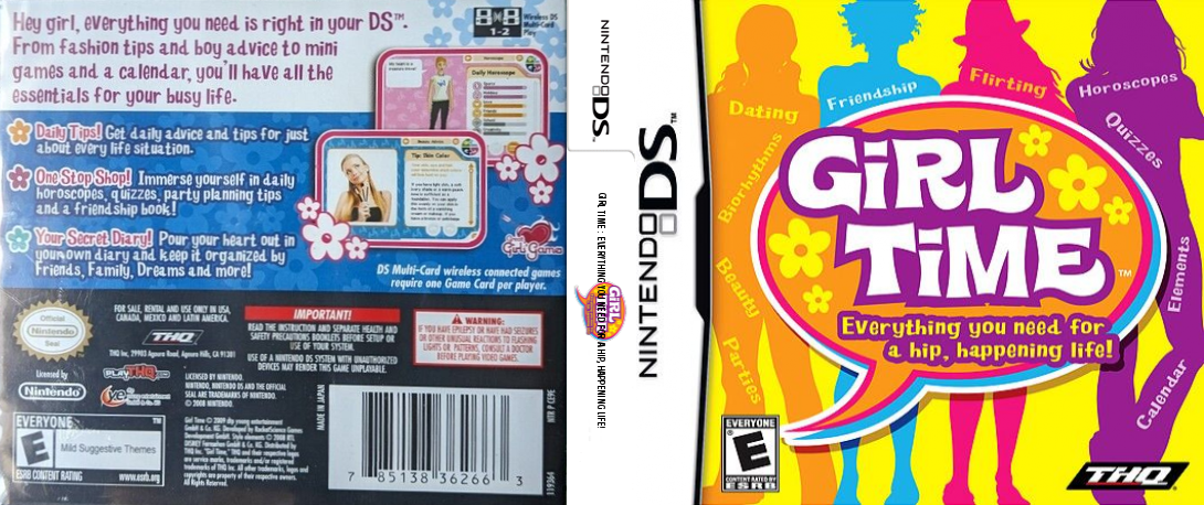Girl Time - Everything You Need for a Hip, Happening Life! — box-texture (US)