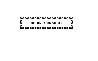 Color Scrabble — sstitle (IT)