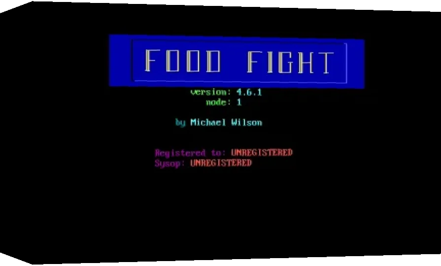 Food Fight — box-3D (WOR)