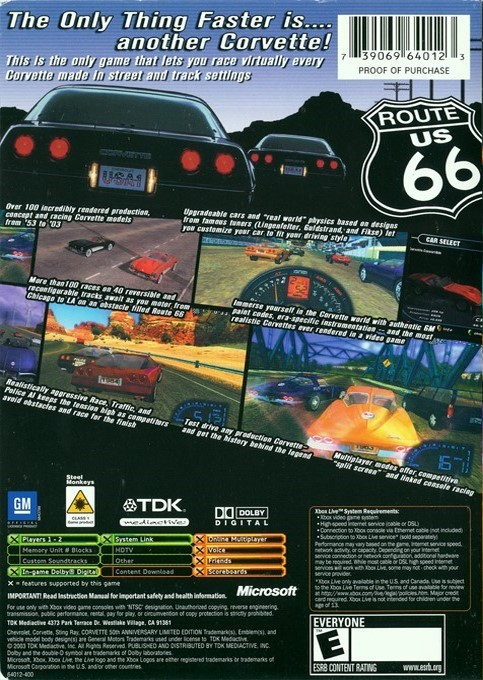 Corvette — box-2D-back (US)