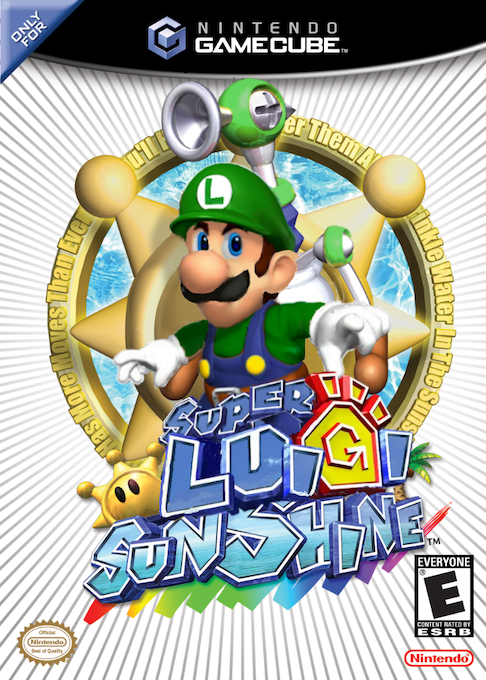Super Luigi Sunshine box art