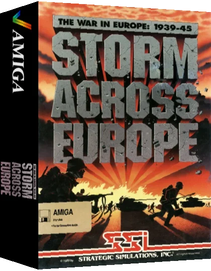 Storm Across Europe - The War in Europe - 1939-45 — box-3D (US)
