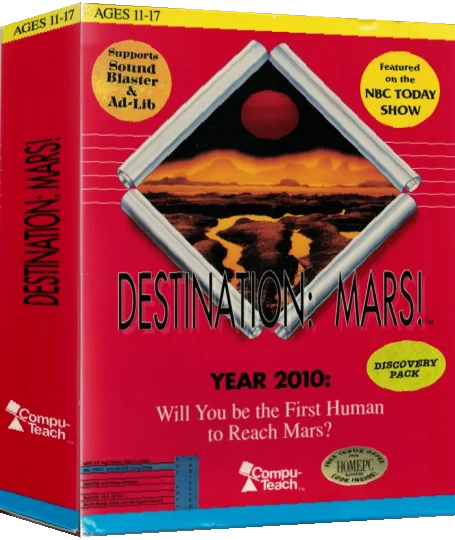 Destination Mars! — box-3D (US)