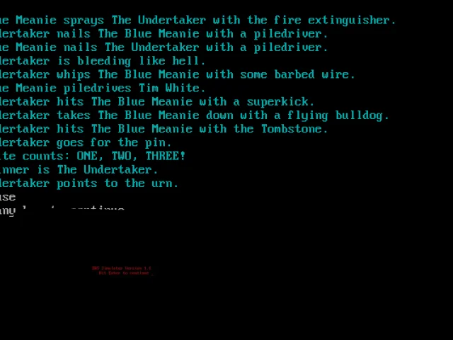 Extreme Wrestling Simulator — mixrbv2 (WOR)