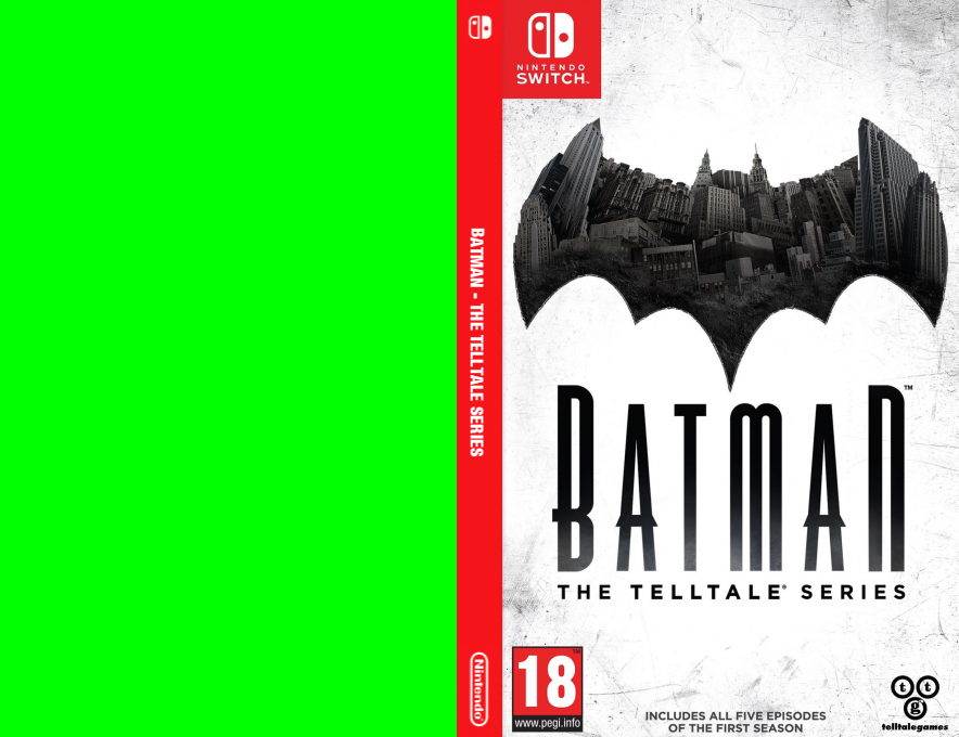 Batman - The Telltale Series — box-texture (EU)