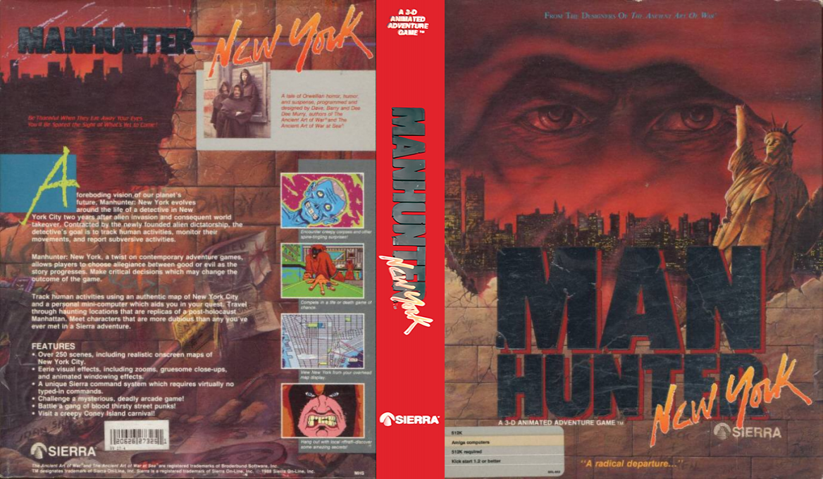 Manhunter - New York — box-texture (US)