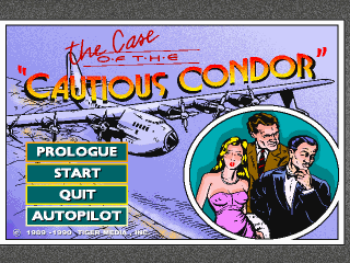 Case Of The Cautious Condor, The — sstitle (US)