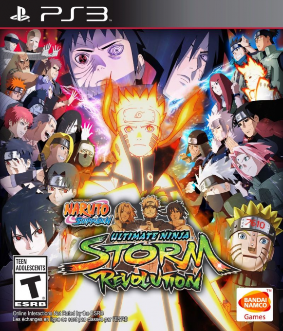 Naruto Shippuuden - Narutimate Storm Revolution box art