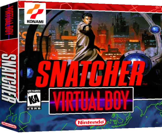 Snatcher — box-3D (US)