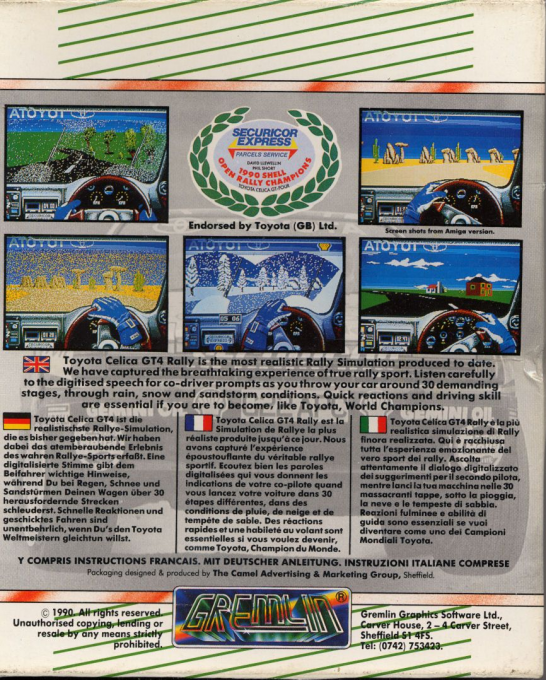 Toyota Celica GT Rally — box-2D-back (EU)