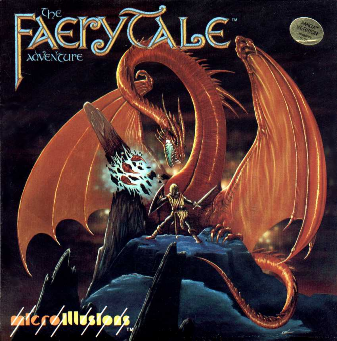 Faery Tale Adventure, The box art