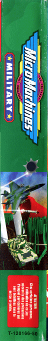 Micro Machines - Military — box-2D-side (FR)