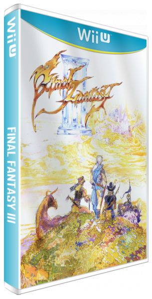 Final Fantasy III — box-3D (JP)