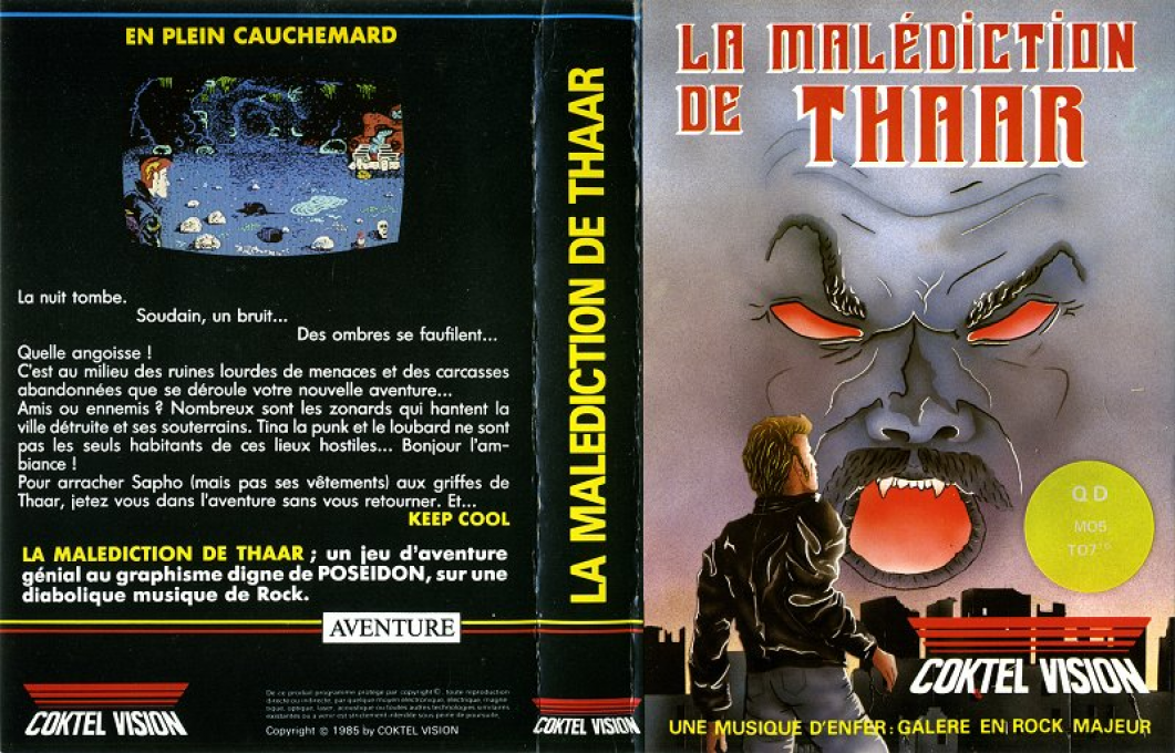 Malédiction De Thaar, La — box-texture (WOR)