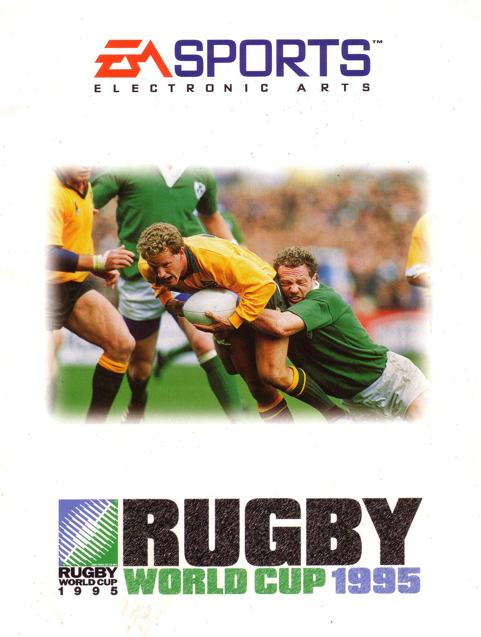 Rugby World Cup 95 box art