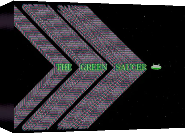 The Green Saucer — box-3D (WOR)