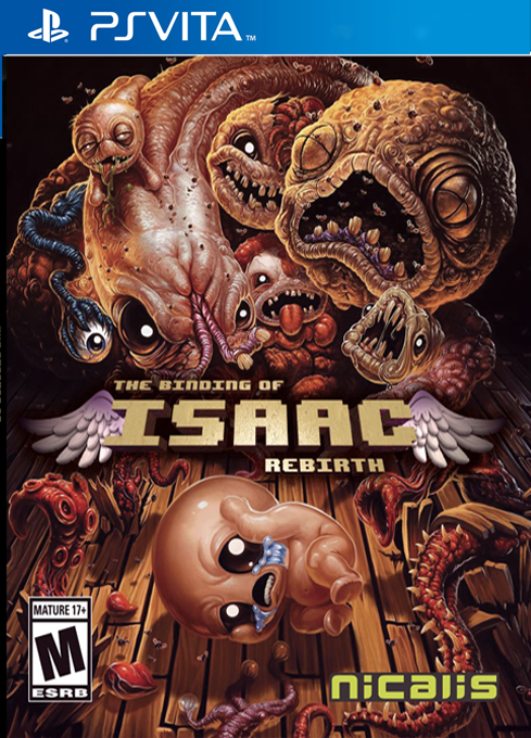 Binding Of Isaac - Rebirth, The box art