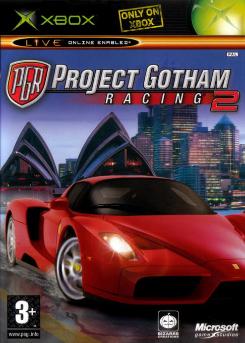 Project Gotham Racing 2 — box-2D (EU)