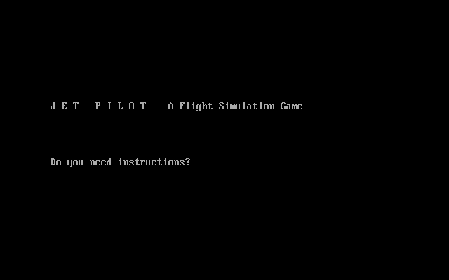 Jet Pilot — sstitle (WOR)