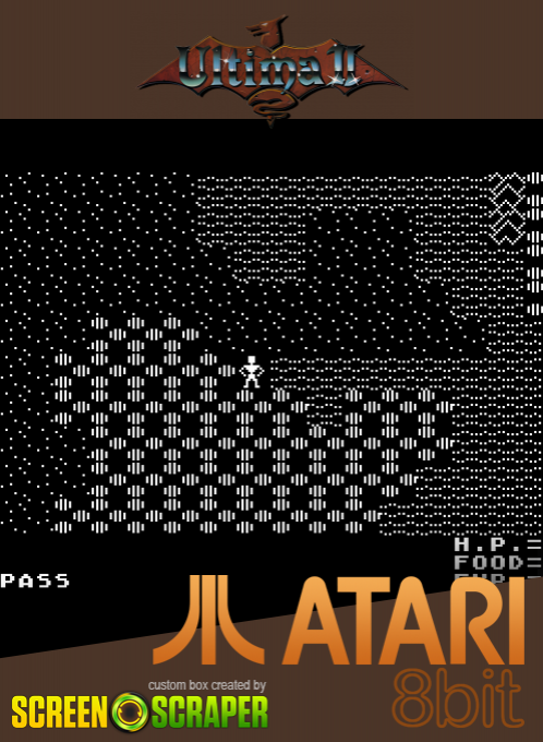 Ultima 2 - Revenge Of The Enchantress — box-2D (SS)