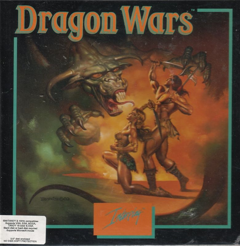 Dragon Wars — box-2D (EU)