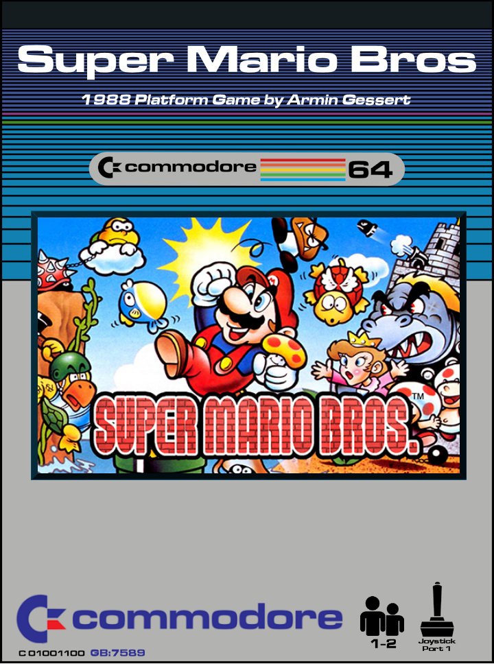 Super Mario Bros box art