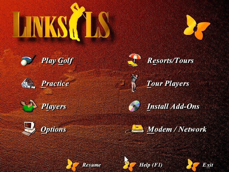 Links LS - Legends in Sports - 1997 Edition — sstitle (WOR)