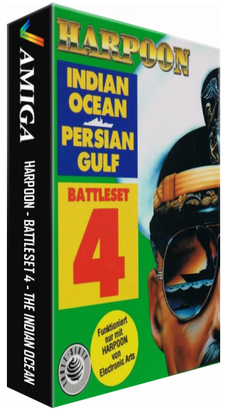 Harpoon - Battleset 4 - The Indian Ocean — box-3D (DE)