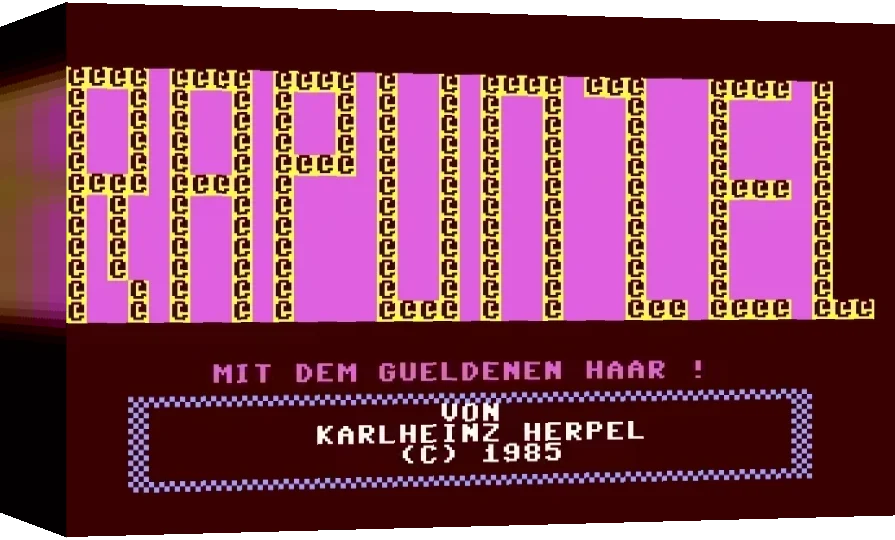 Rapunzel mit dem güldenen Haar — box-3D (WOR)