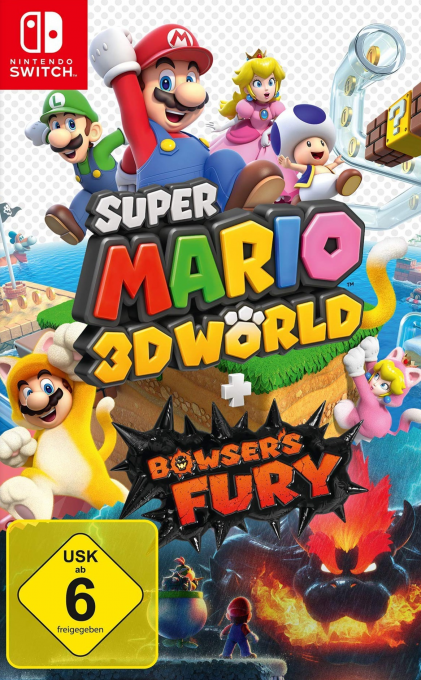 Super Mario 3D World Bowser's Fury — box-2D (DE)
