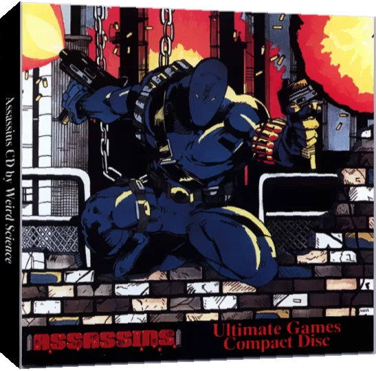 Assassins - Ultimate Games Compact Disc — box-3D (WOR)