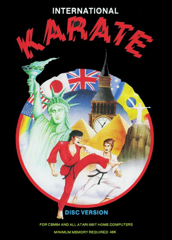 International Karate — box-2D (EU)