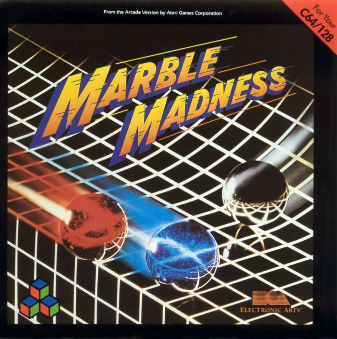 Marble Madness — box-2D (EU)