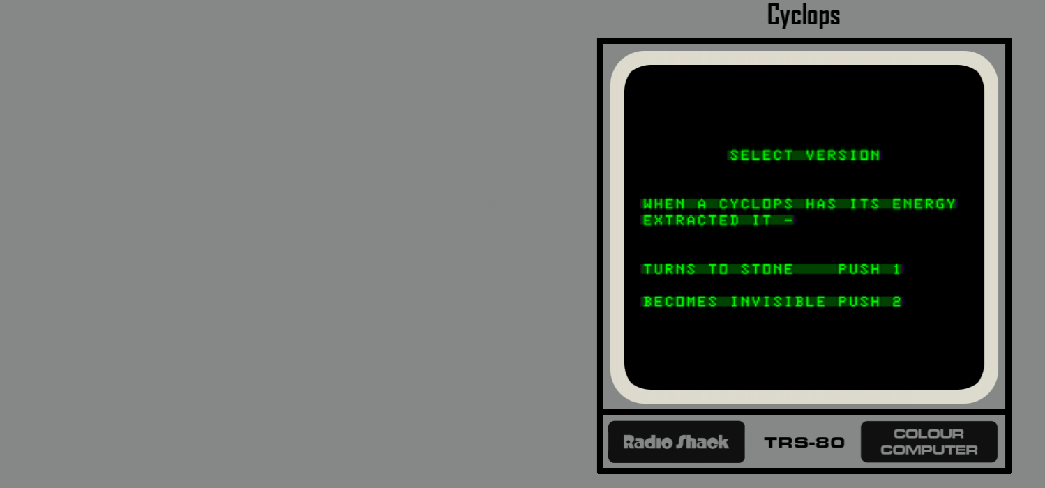 Cyclops — box-texture (SS)