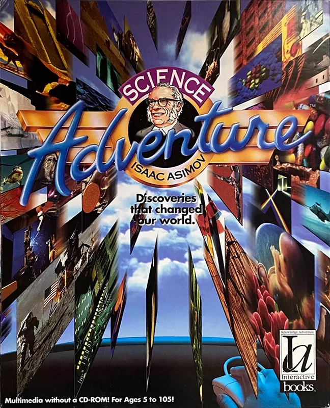 Isaac Asimov - Science Adventure box art
