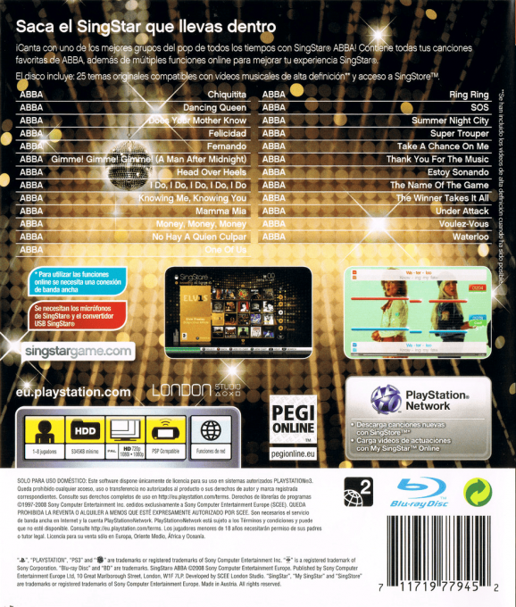 SingStar ABBA — box-2D-back (SP)