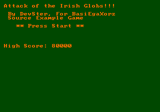 Attack of the Irish Globs — sstitle (WOR)