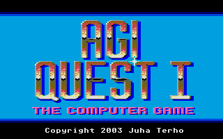 AGI Quest I - The Computer Game — sstitle (WOR)