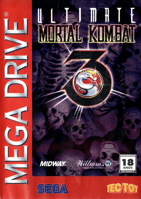Ultimate Mortal Kombat 3 — box-2D (BR)