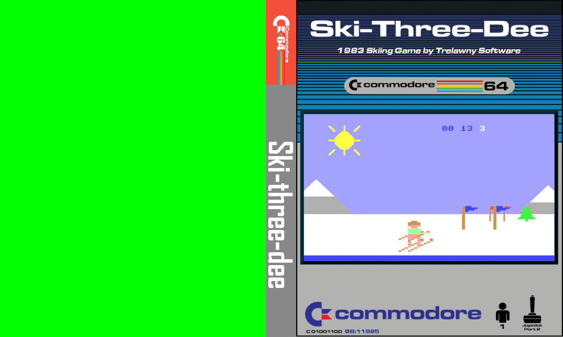 Ski-Three-Dee — box-texture (CUS)