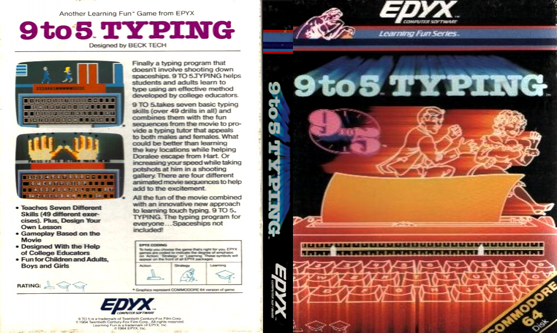 9 to 5 Typing — box-texture (US)