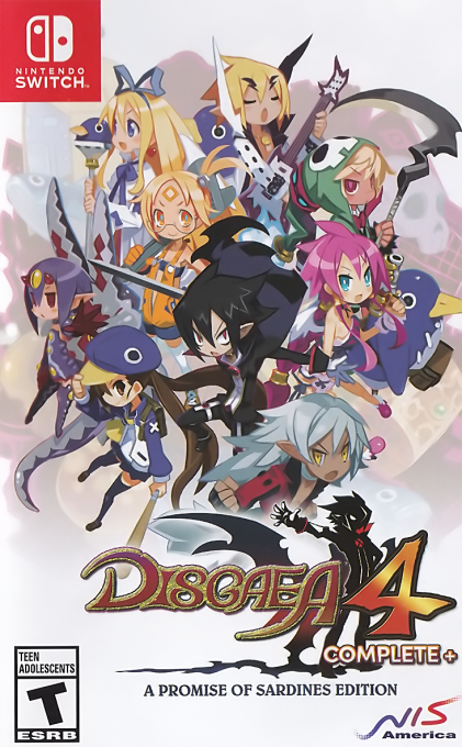Disgaea 4 Complete box art