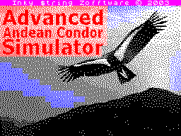 Advanced Andean Condor Simulator — sstitle (WOR)