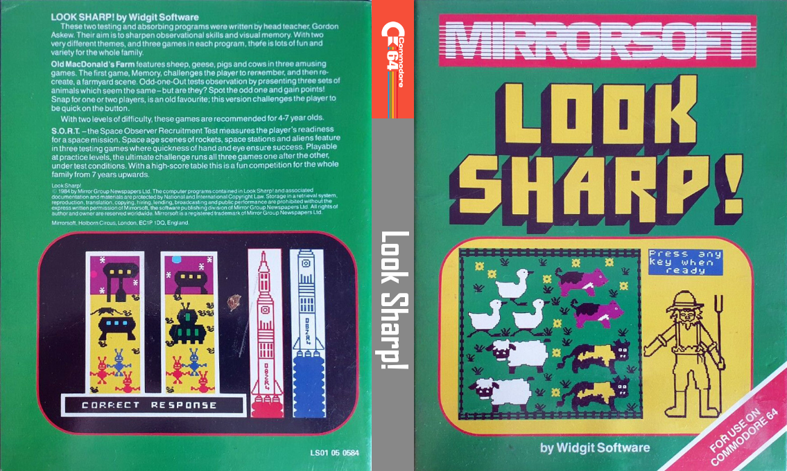 Look Sharp! — box-texture (EU)